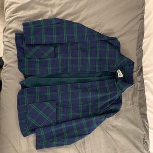 Vintage Plaid Blazer